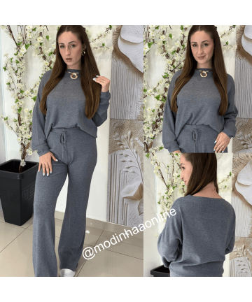 Conjunto Luana Cinza